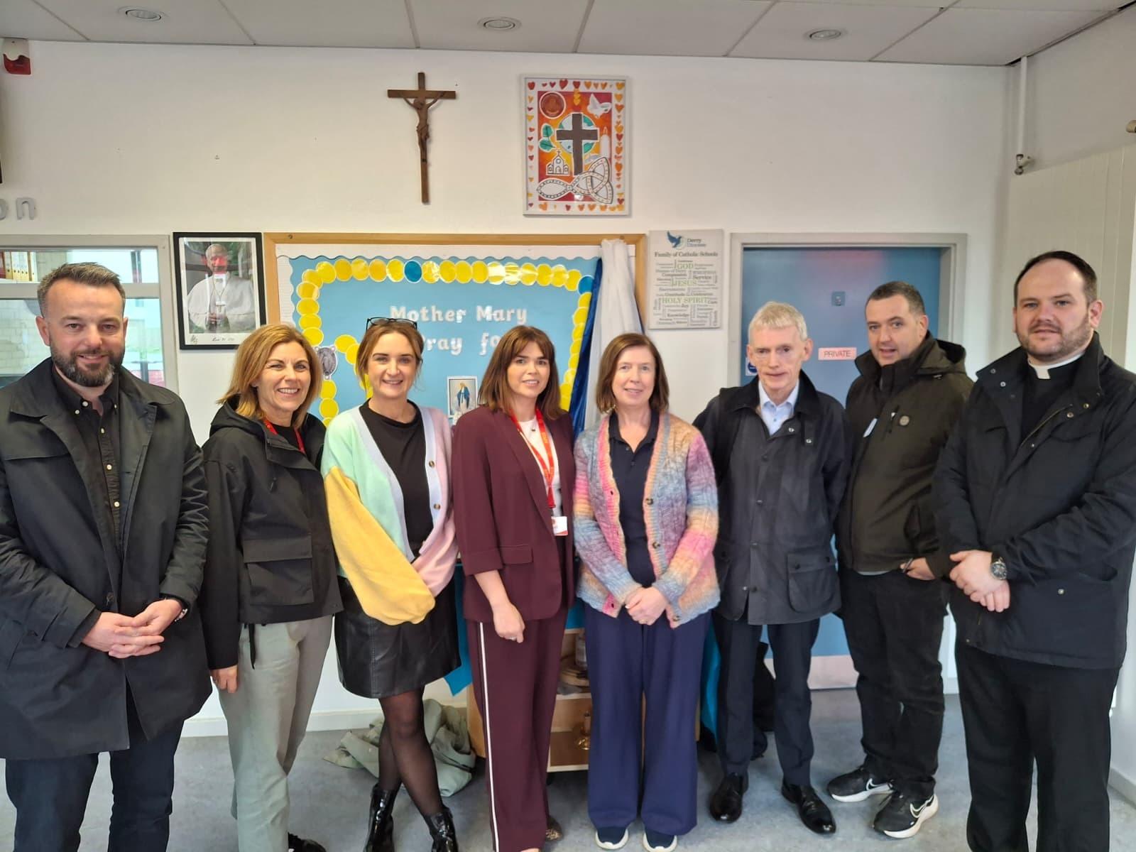 Derry MP welcomes road safety review outside schools