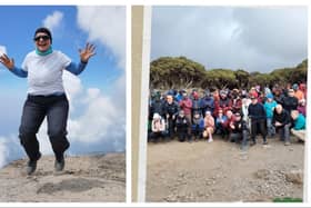 Geraldine Mullan's pictures from her experience. Pictures: Facebook/The Mullan Hope Centre
