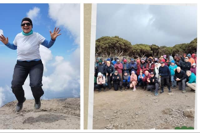 Geraldine Mullan's pictures from her experience. Pictures: Facebook/The Mullan Hope Centre