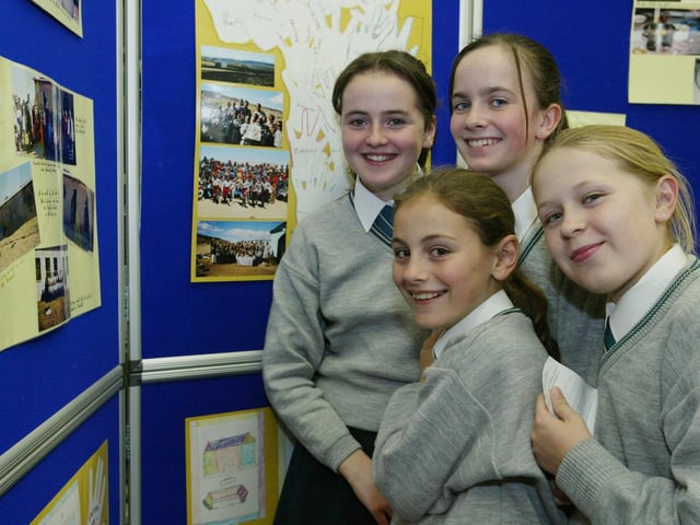 Derry and Donegal secondary school pupils in October 2003