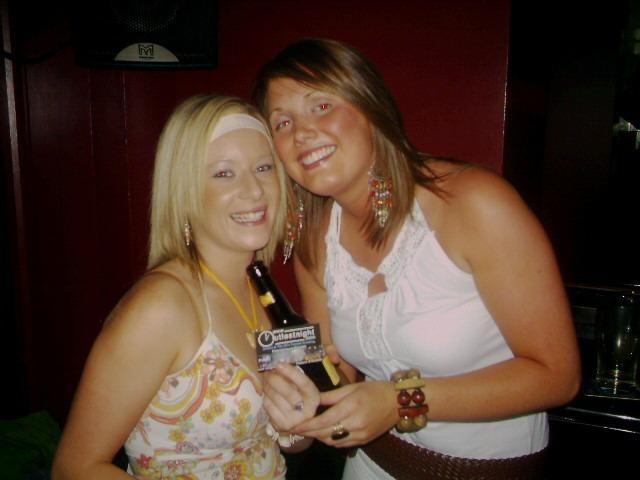 Pictured are people at pubs and nightclubs in Derry back in August 2005.