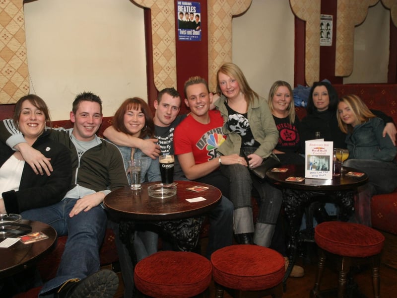 Party celebrations back in 2004: Barry Shields.