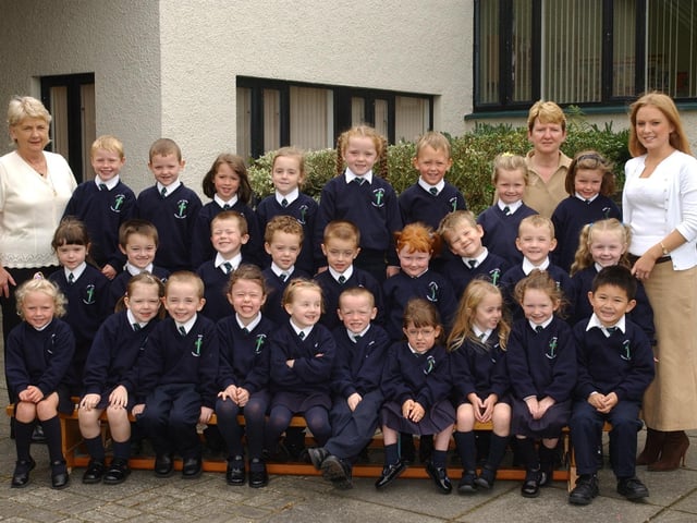20 YEARS ON: Pictures of Derry children starting primary 1 in September 2003