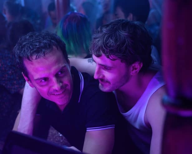 Andrew Scott and Paul Mescal in All of Us Strangers. Photo by Parisa Taghizadeh, Courtesy of Searchlight Pictures. © 2023 20th Century Studios All Rights Reserved.