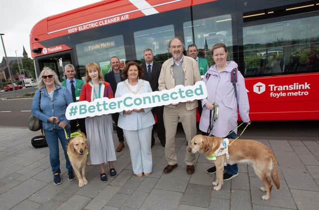 Accessibility session held for new zero emission Foyle Metro fleet