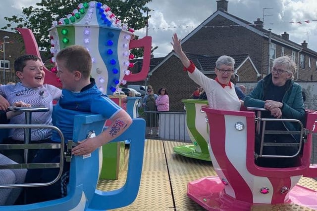 Coronation Fun Day at Lincoln Courts.