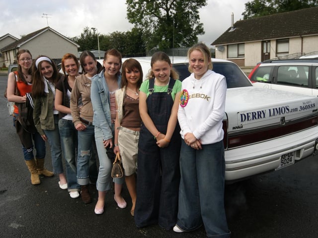 Parties and celebrations in Derry in October 2005.