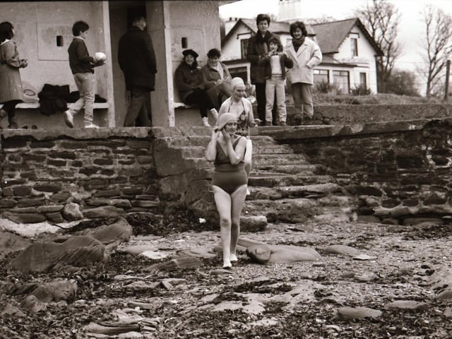 Moville Christmas Day Swim.