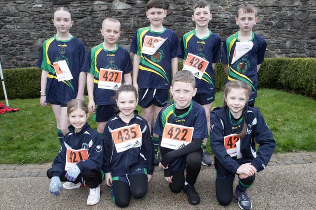 Long Tower PS who took part in Tuesday's Feile Derry 'Anthony Hegarty 1km Race'. (Photos: Jim McCafferty Photography)