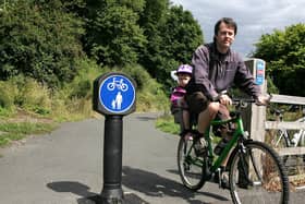 Nearly 20 per cent of a proposed greenway between Derry and Craigavon has been delivered on the Derry to Strabane stretch of the route.