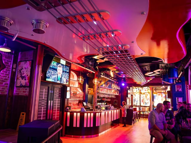 Newly Renovated Bentley Bar.