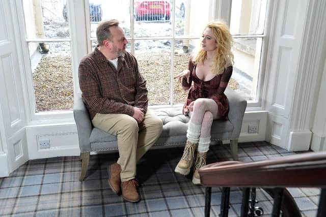 Janet Devlin and Gary McMichael (Chief Executive ASCERT)