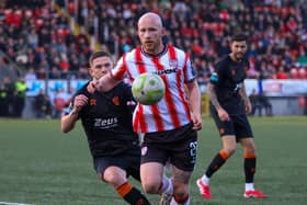 BIG GOALS . . . Liam Boyce celebrated his 34th birthday this week.