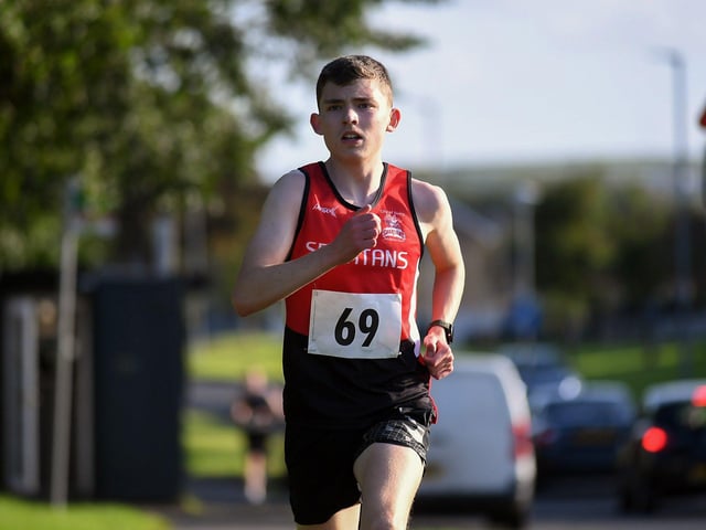 Aidan Healy, City of Derry Spartans. Photo: George Sweeney