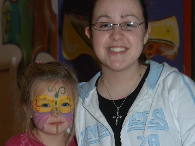 Parties and celebrations in February 2005: Grace.