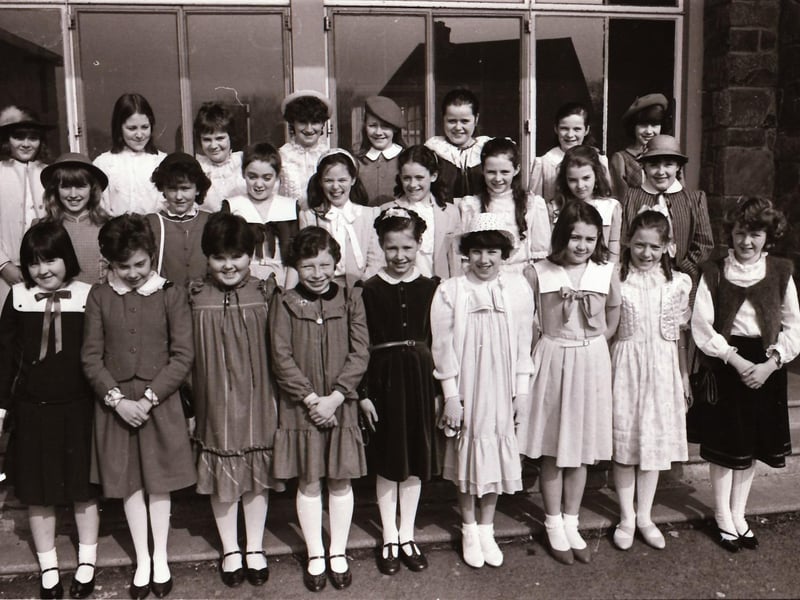 Derry Confirmations back in March 1984.