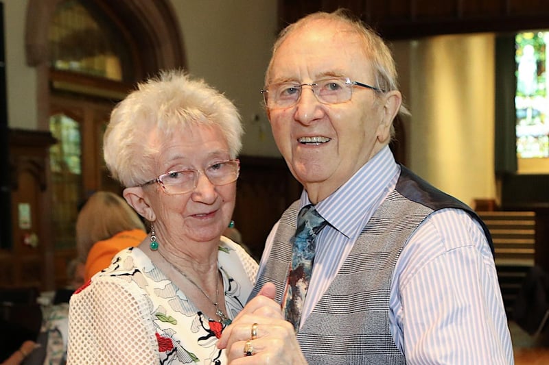 On the dance floor at the Mayor's Tea Dance are Jim and Myra Boyle. (Photo - Tom Heaney, nwpresspics)