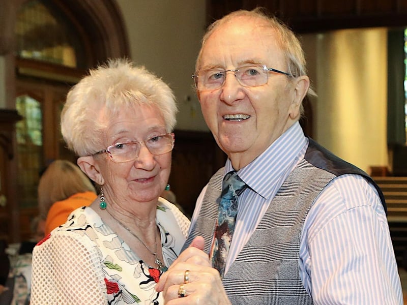 On the dance floor at the Mayor's Tea Dance are Jim and Myra Boyle. (Photo - Tom Heaney, nwpresspics)