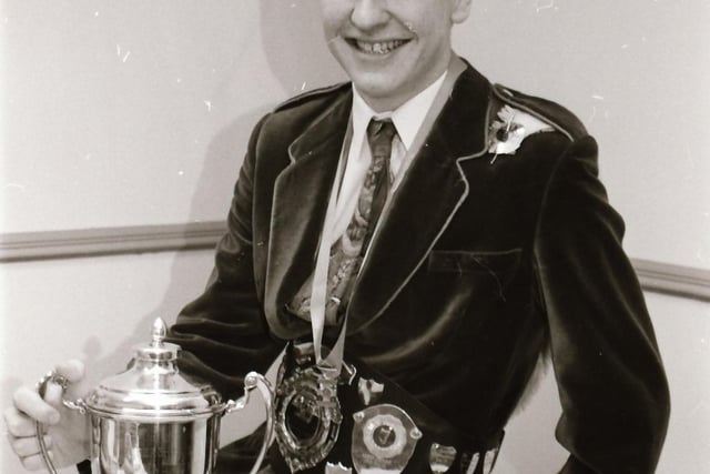 Feis Dhoire Cholmcille competitors and winners from 30 years ago.