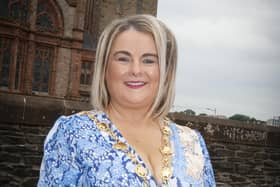 Mayor of Derry City and Strabane District Council, Sandra Duffy. (Photo: Jim McCafferty Photography)
