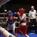 Boy 1 37kg contest, Calvin Og McCallion (St Joseph's) v Kaden Hegarty (Carndonagh)