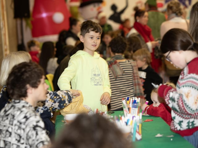 A very busy 'Christmas Get Together' at the Long Tower Youth Club on Saturday. (Photos: Jim McCafferty Photography) : .