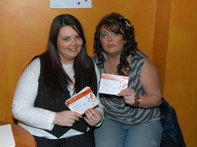 Parties and celebrations April 2006: Charity Night at the Bogside Inn.