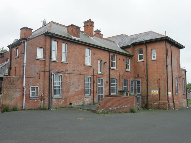 The former British Army military barracks at Ebrington in September 2005 shortly after it was transferred to the Executive.