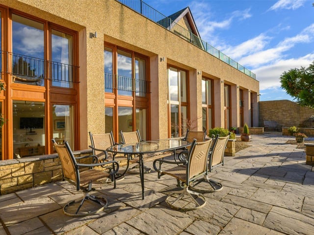 Patio area.