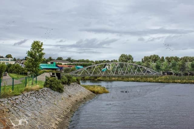 An artist's impression of the new Bay Road Bridge.