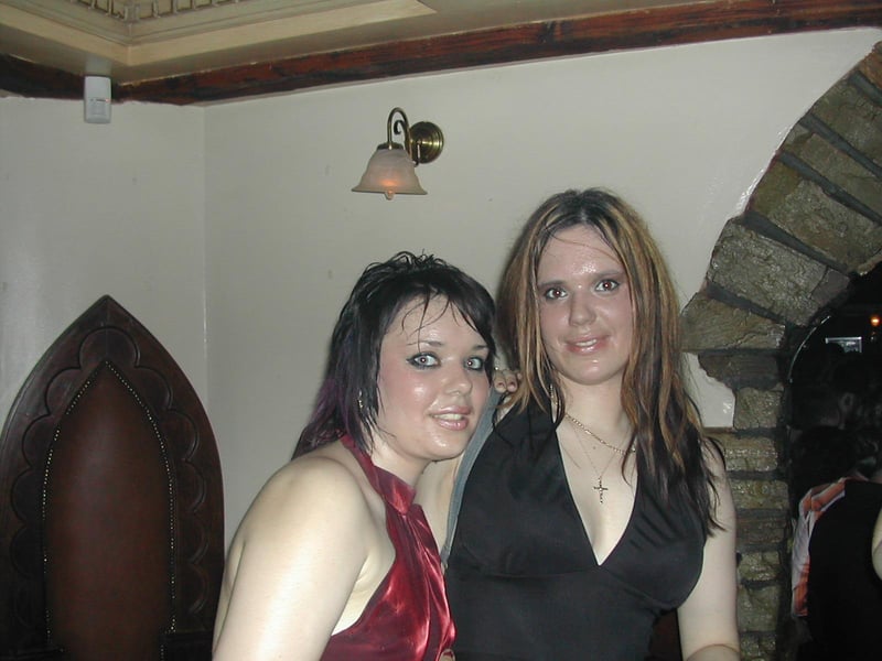Birthday Girl Carolann McConomy and Alana McConomy in CafeRoc