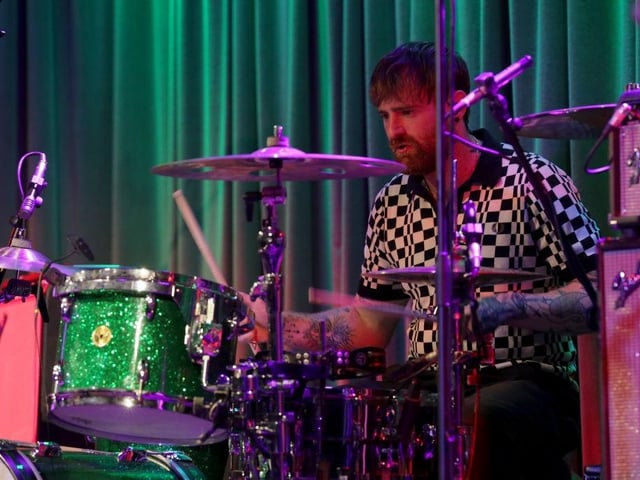 Tom Coll of Fontaines D.C. hails from an Irish speaking family in Donegal. Fontaines was nominated for Best Alternative Performance with their hit track 'Starburster,' during this years Grammys. (Photo by Rebecca Sapp/Getty Images for The Recording Academy)