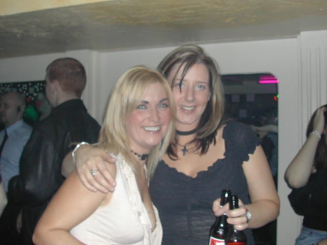 A night out at Café Roc / Earth in Derry in January 2003.