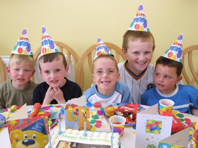 Party pictures from the Derry Journal archives in July 2003.