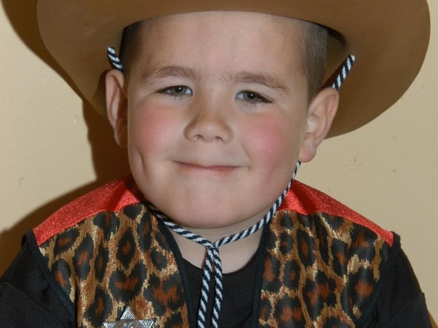 Sean Dunlop's dress up birthday party.