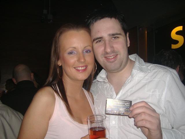 Revellers enjoying a night out in Sugar nightclub in late October, 2005.