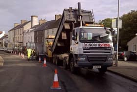 Work underway in Limavady.