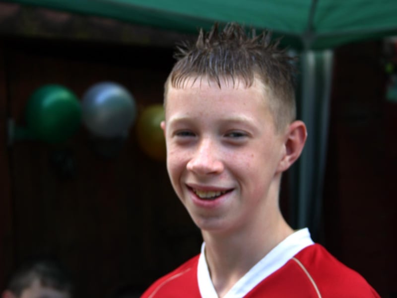Damien McFadden on his 13th Birthday. 7428/dd : .