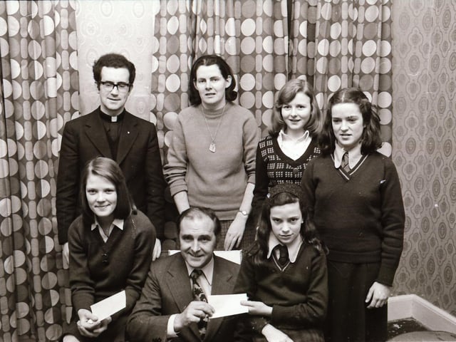 Schools presentation to the Samaritans.