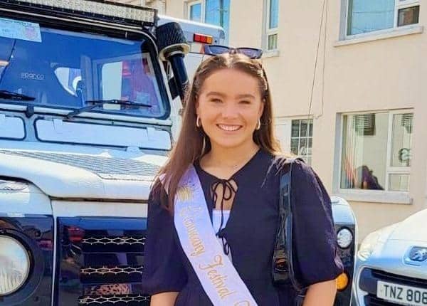 2024 Clonmany Festival Queen Orla Lagan.