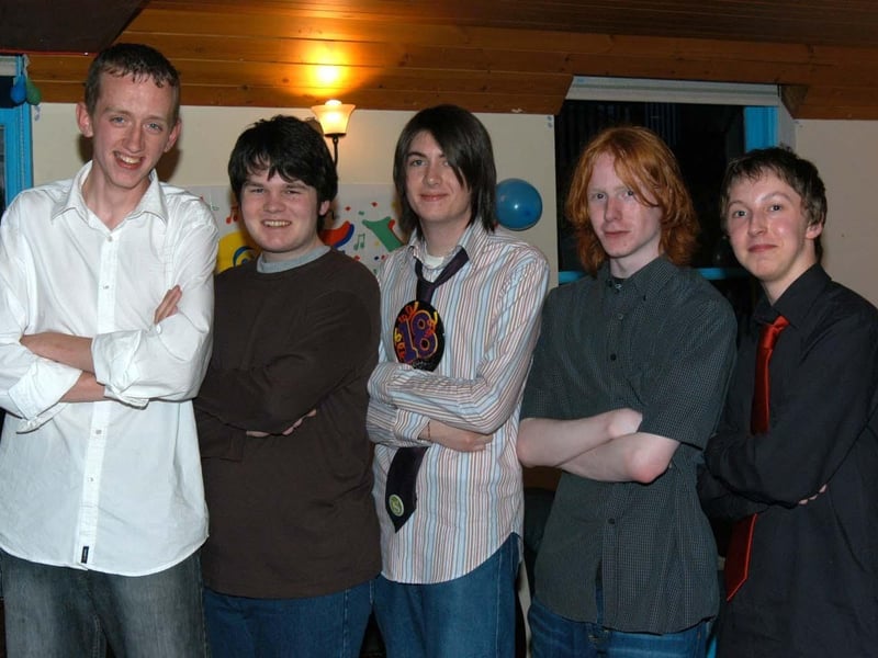 Parties in Derry in July 2005.