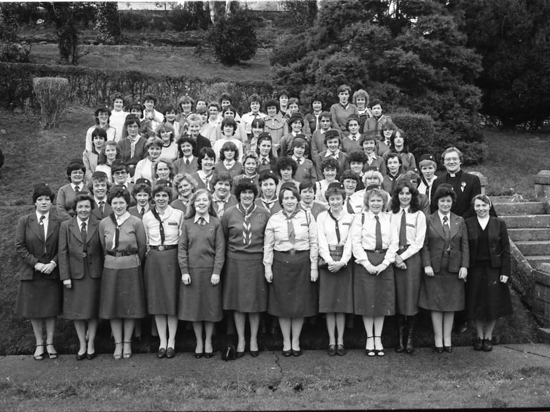 Girls guides and Brigini 'thinking Day' and presentation at Carmelite House.