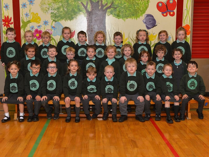 Miss Corkell’s P1 class at Oakgrove Integrated Primary School.