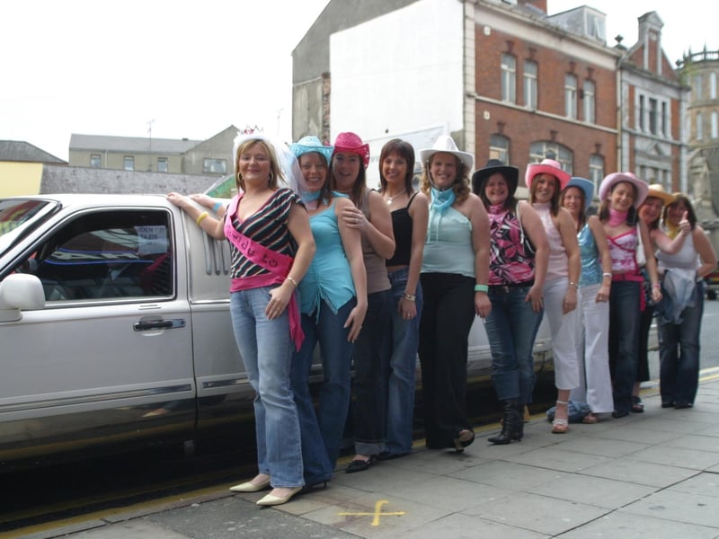 Parties and celebrations in Derry back in August 2004. Margaret Hamilton.