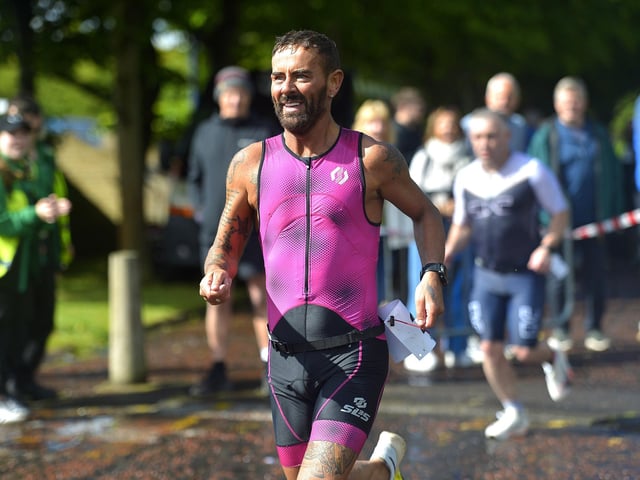 LIAM BALL TRIATHLON 40th ANNIVERSARY – Micky Doherty. Photo: George Sweeney