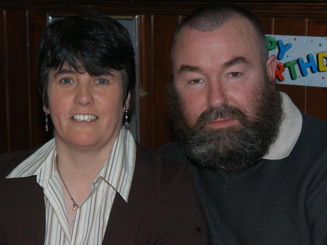 Parties and celebrations in March 2005: Breege Coyle.