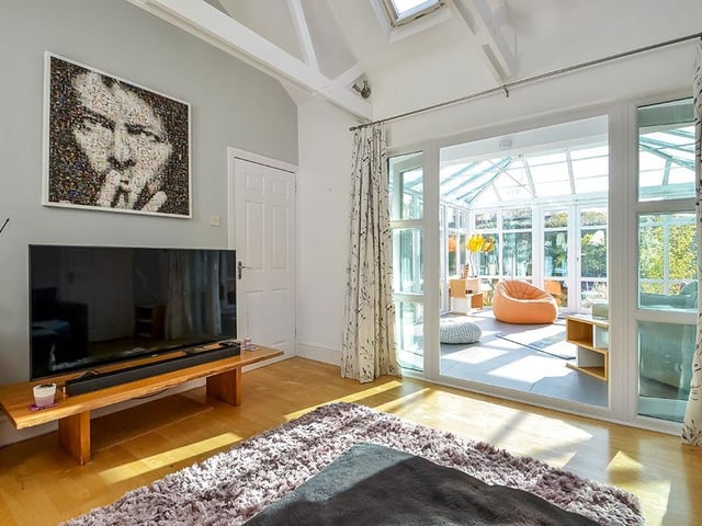 This five bed home in Havant Road, Hayling Island, is on the market for £900,000. It is listed by Fine and Country.