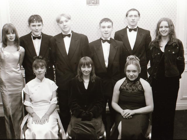 St Brecan's formal from January, 1995.
