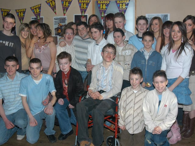 Oliver Brown's 18th birthday.