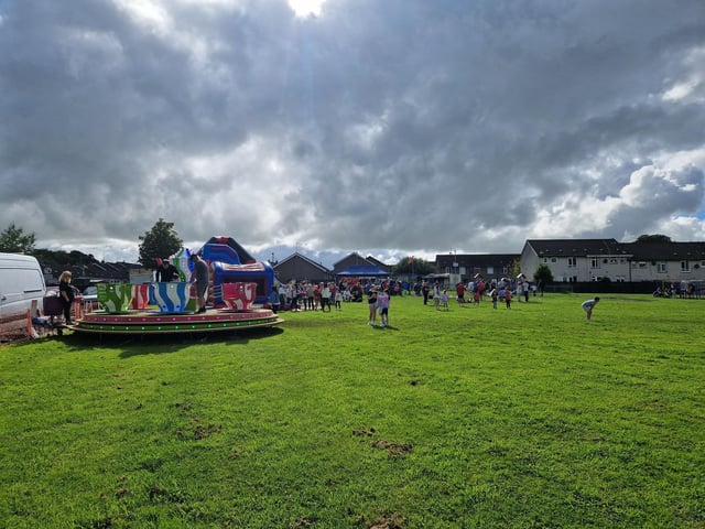 The sun was shinning for Currynierin Fun Day on Monday as members of the community came out for some fun in the sun.